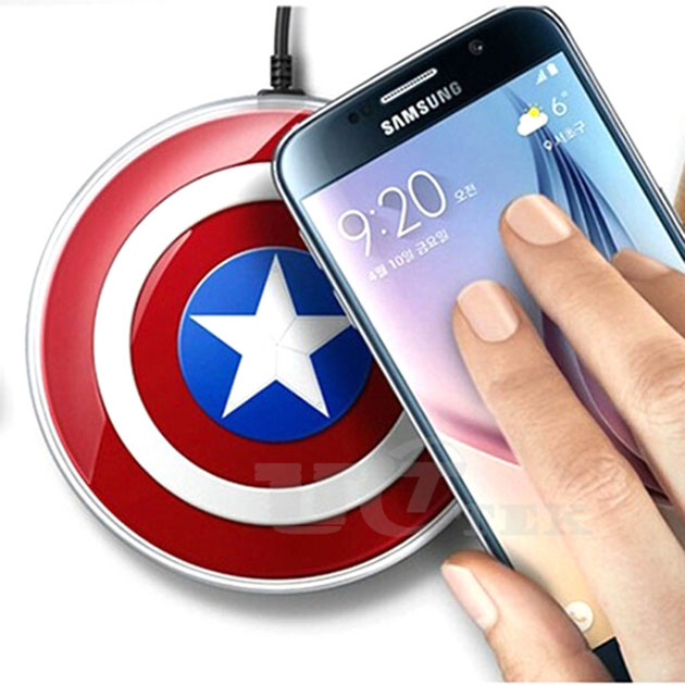 wireless charger สำหรับ iPhone 6 , 6s , 6 Plus , 6s Plus , Samsung , LG , HTC